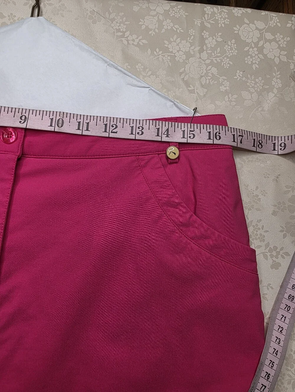 Golfino Matching Golf Set Pink Sleeveless Polo Shirt & Skort Set Size 10